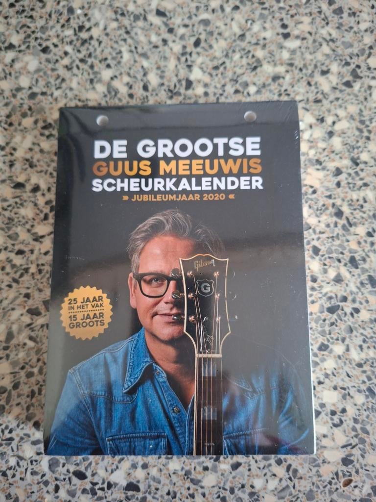 De grootste guus meeuwis scheurkalender, Ophalen of Verzenden, Zo goed als nieuw