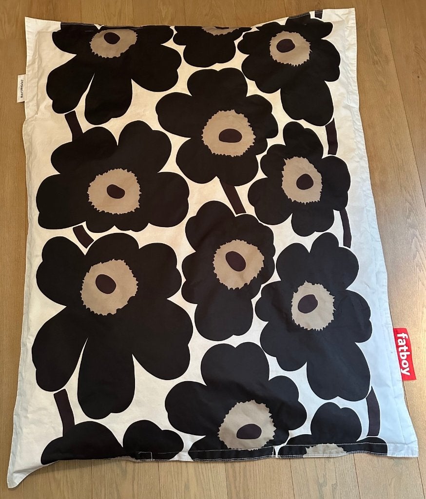 Fatboy Original zitzak groot met Marimekko design print, Ophalen, Zo goed als nieuw, Meerkleurig, Zitzak