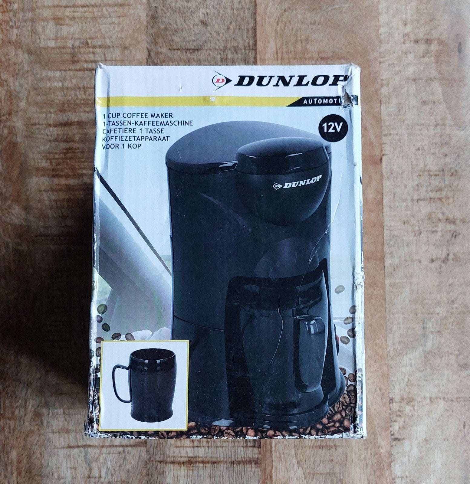 DUNLOP Koffiezetapparaat 🙂, Gemalen koffie, Ophalen of Verzenden, 1 kopje, Koffiemachine
