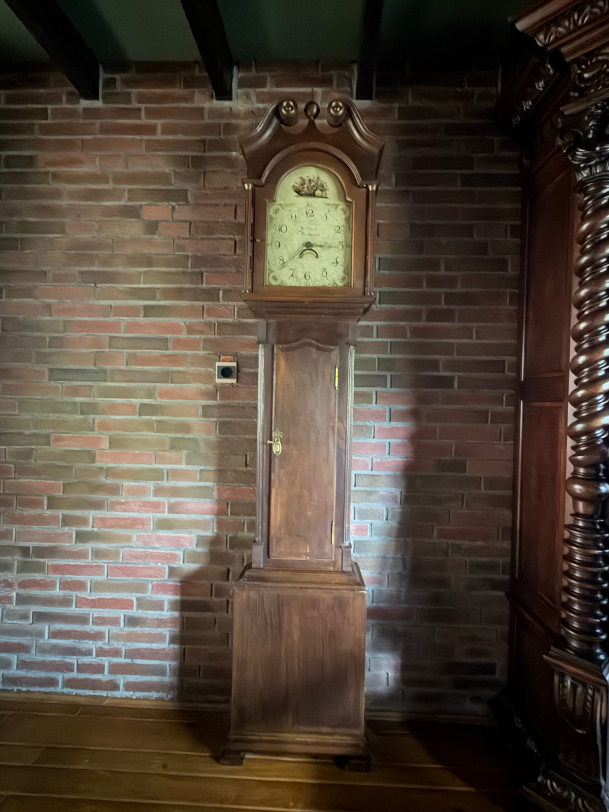 Antieke Klokkast - 50 jaar oud, wijzerplaat en uurwerk antie, Antiek en Kunst, Ophalen