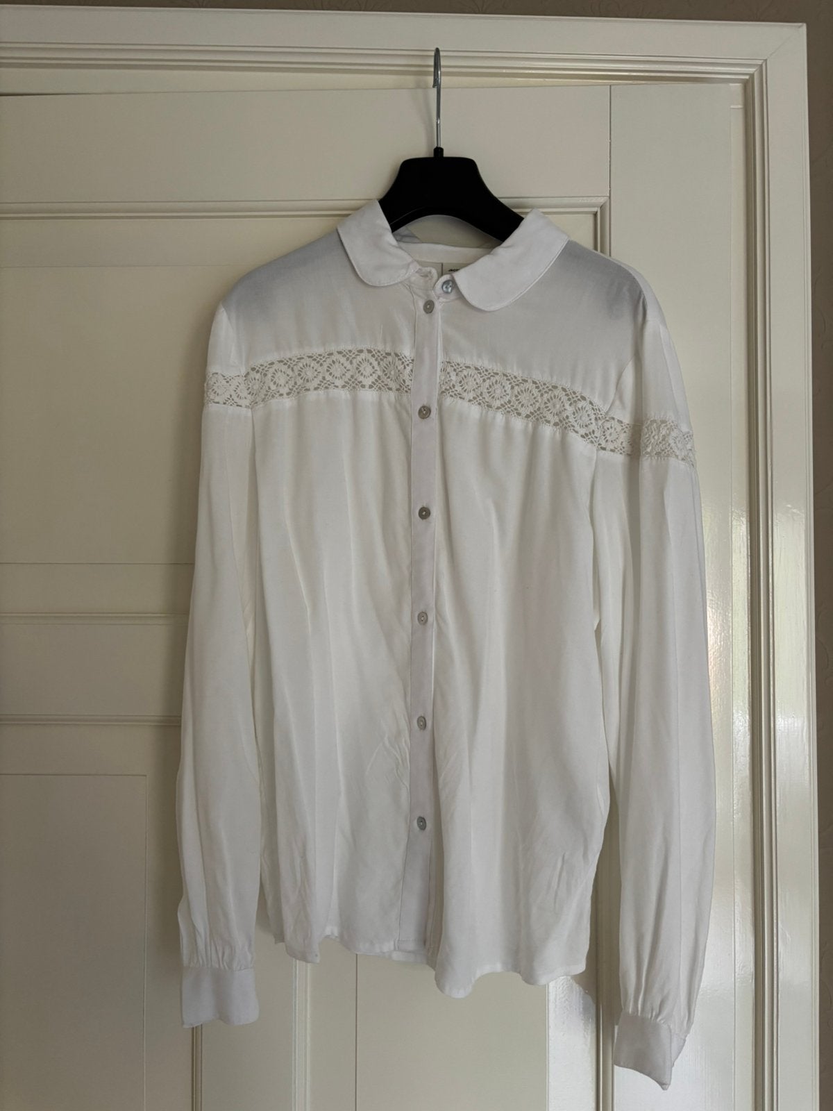 JDY witte blouse met details maat 34/XS, Verzenden, Gedragen, Maat 34 (XS) of kleiner, Wit