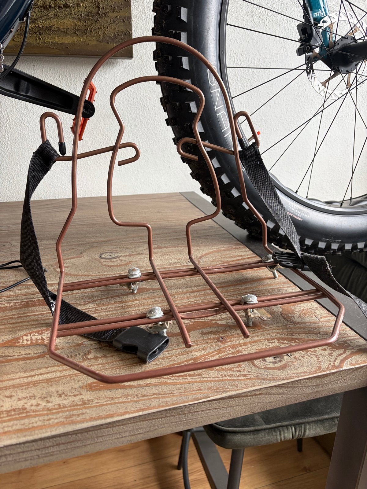 Steco Monkey-Mee tasdrager incl. bevestiging, Fietsen en Brommers, Ophalen, Gebruikt