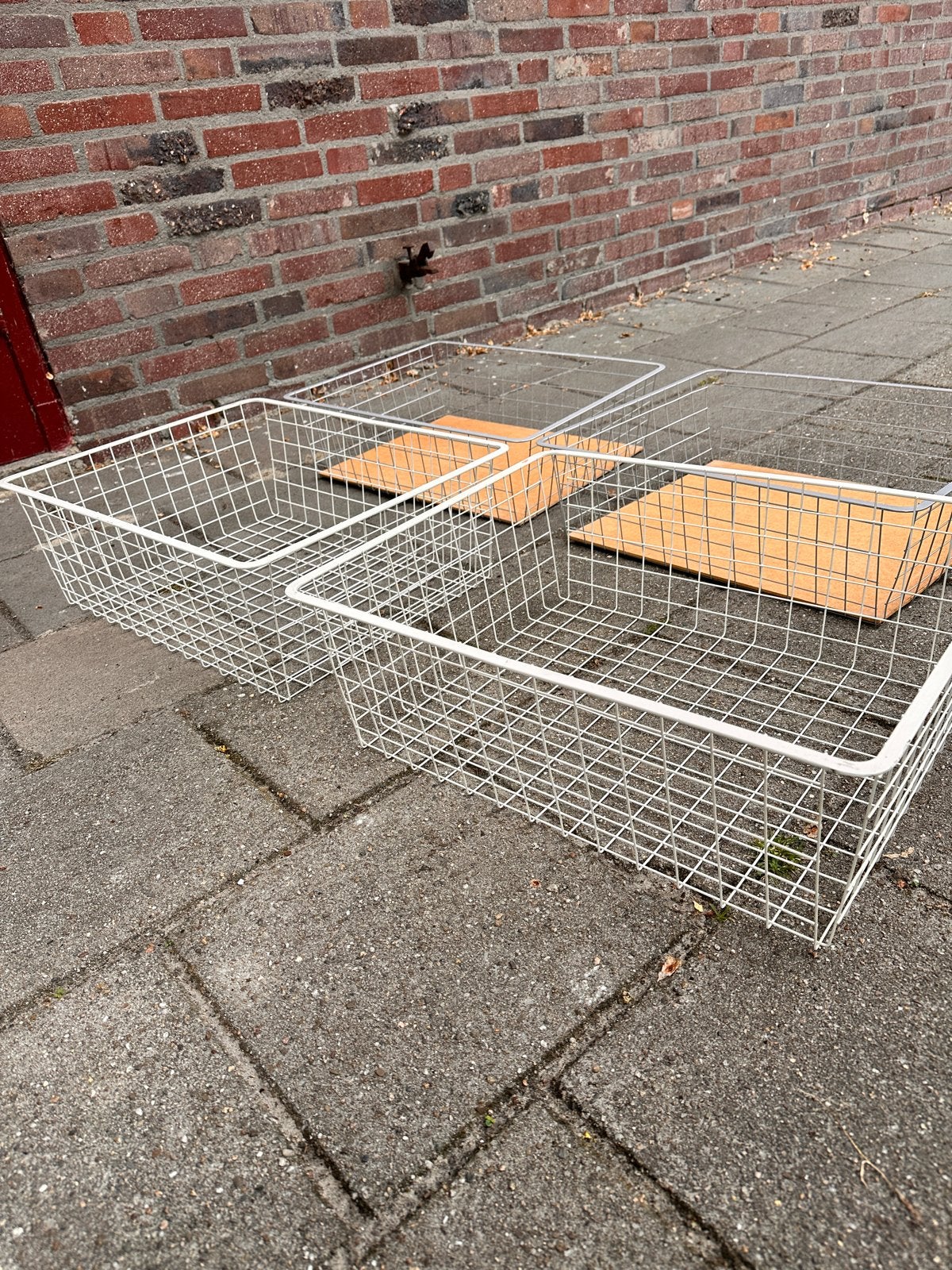 IJzeren Opbergmandje - Ideaal voor Keuken, Woonkamer, Hal, Huis en Inrichting, Woonaccessoires | Schalen en Manden, Ophalen, Gebruikt