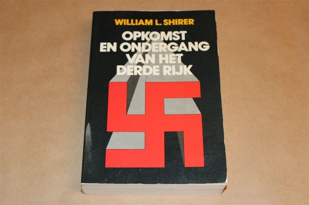 Opkomst & Ondergang Derde Rijk — Shirer — Standaardwerk, Boeken, Oorlog en Militair, Gelezen, Overige onderwerpen, Tweede Wereldoorlog