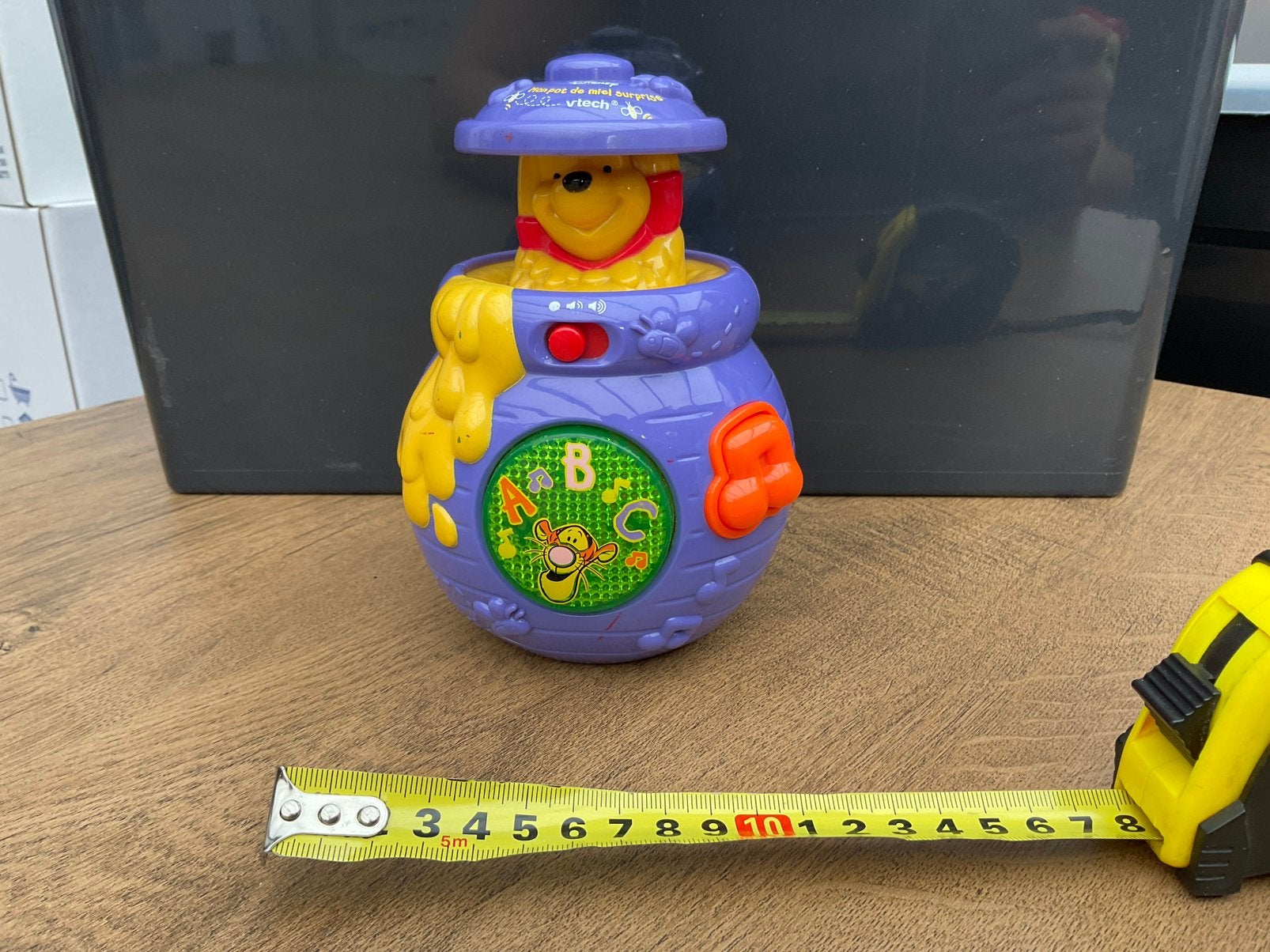 Zgan alles werkt geluid licht Vtech Disney Winnie the Pooh, Ophalen, Zo goed als nieuw