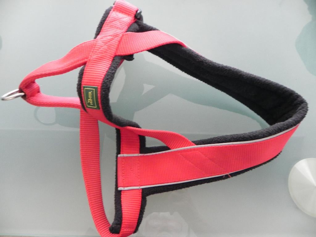 Hondentuig Hunter XL Rood, Ophalen, Zo goed als nieuw, Hondenriem
