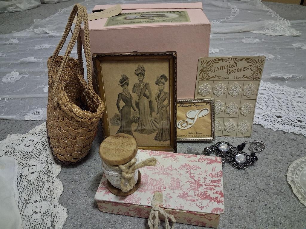 Brocante spulletjes - alles samen voor 1 prijs, Antiek en Kunst, Ophalen of Verzenden