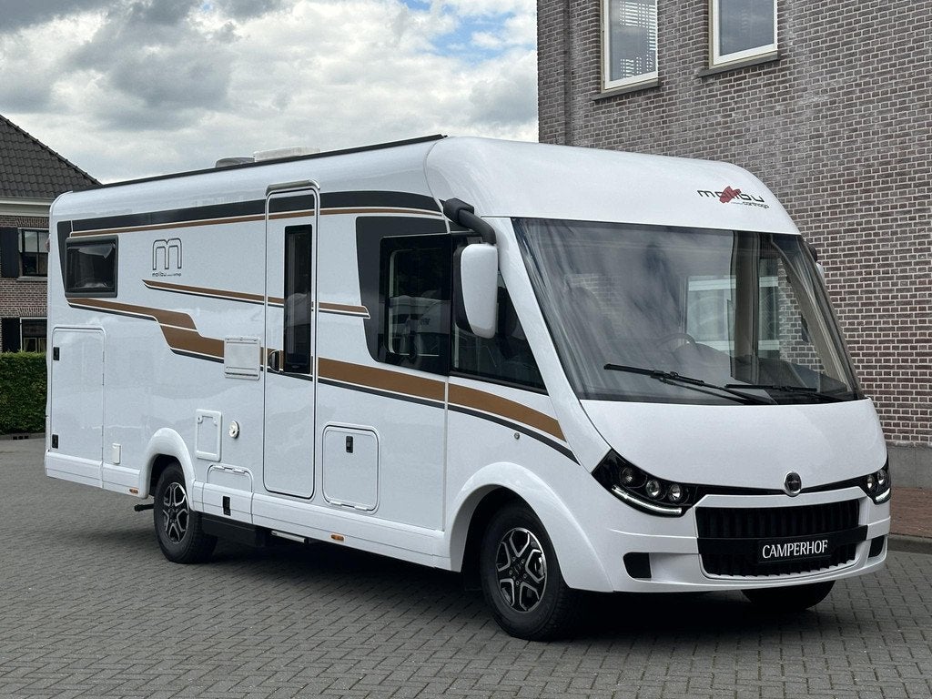 Carthago Malibu I 490 LE Bovenkastjes, Lithium Super B 150A, Caravans en Kamperen, Campers, Tot en met 2, 7 tot 8 meter, Bedrijf