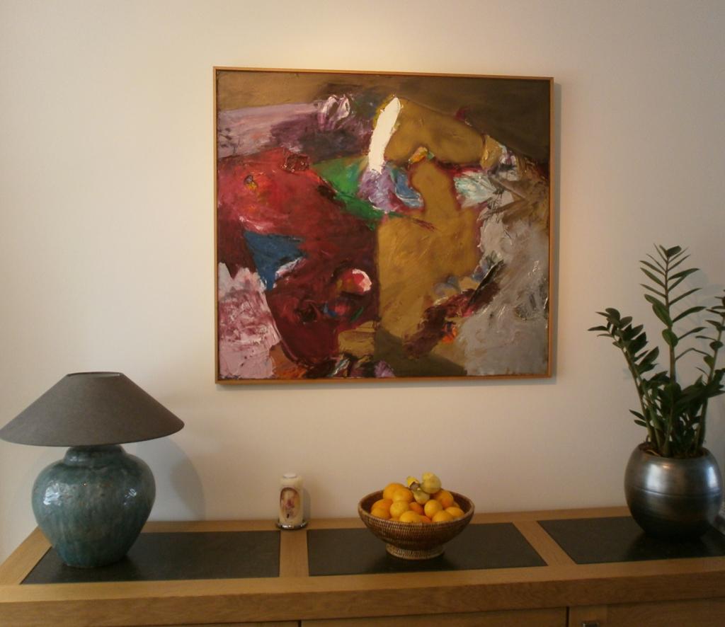 Ger Lataster (1920–2012) Schaesberg "Spiegeling", Antiek en Kunst, Ophalen