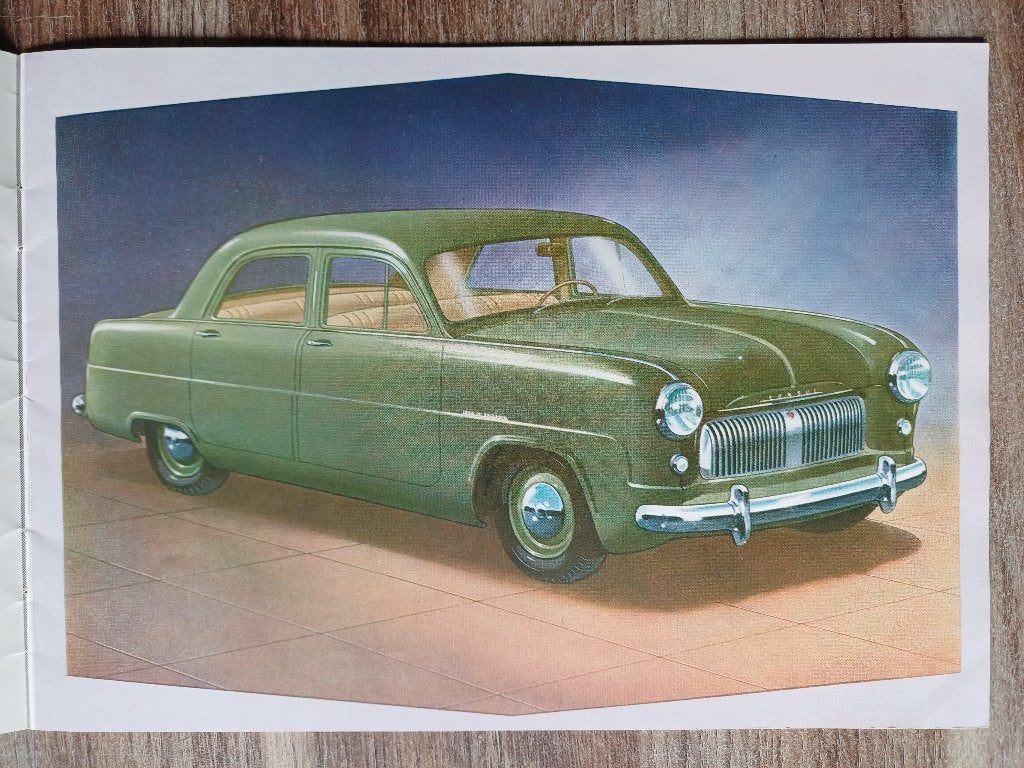 Ford Zephyr Six /Consul brochure uit 1951, Ophalen of Verzenden, Gelezen, Ford