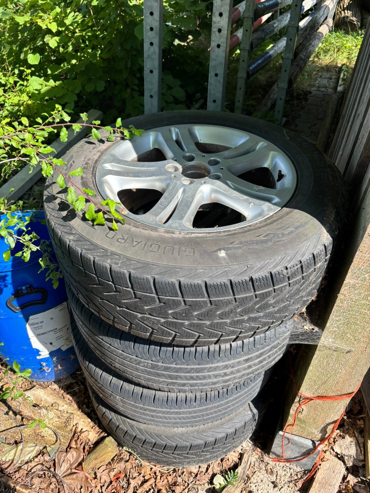 Mercedes Ml 235/65 R17 wielen banden, Ophalen of Verzenden, Zo goed als nieuw