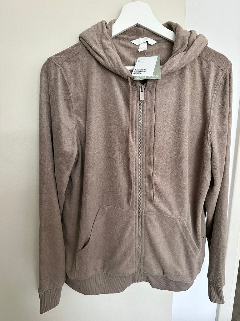 H&M badstof vest | Maat M | Zandbruin | Nieuw, Maat 38/40 (M), Hlm, Bruin, Nieuw