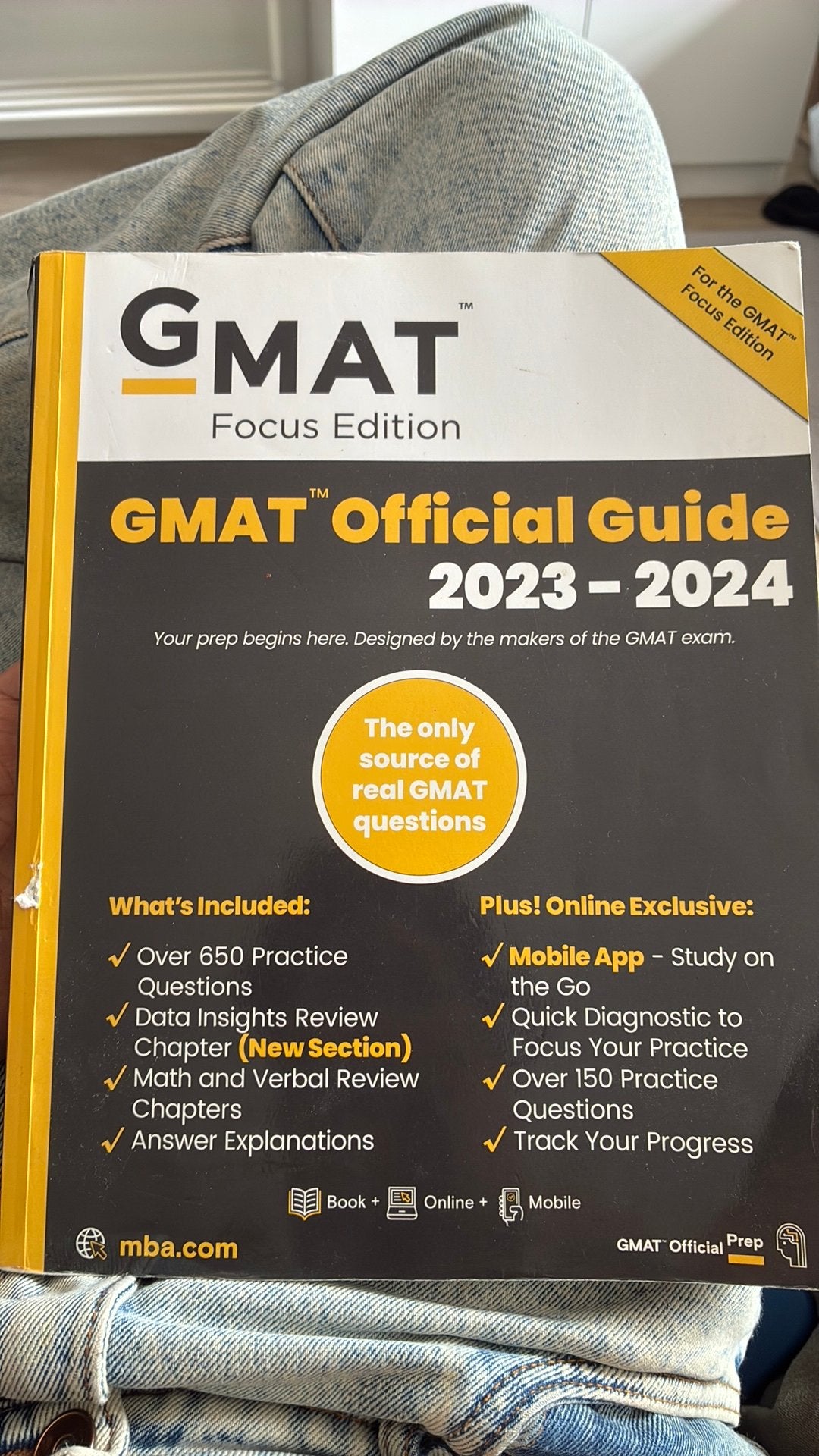 GMAT Official Guide (Focus Edition), Ophalen of Verzenden, Zo goed als nieuw