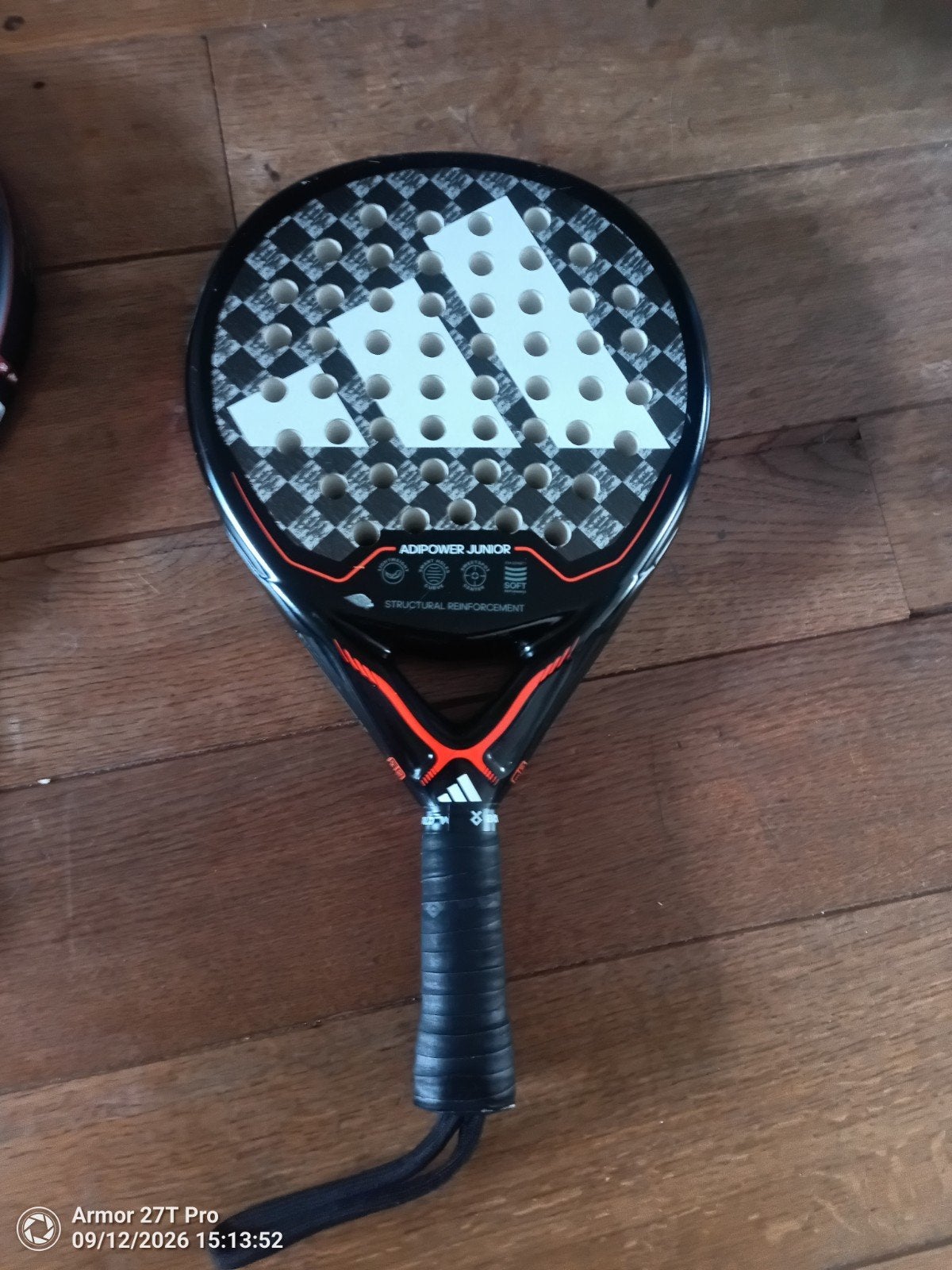 Adidas Adipower Junior Padel Racket - Zo goed als nieuw, Sport en Fitness, Ophalen of Verzenden, Zo goed als nieuw
