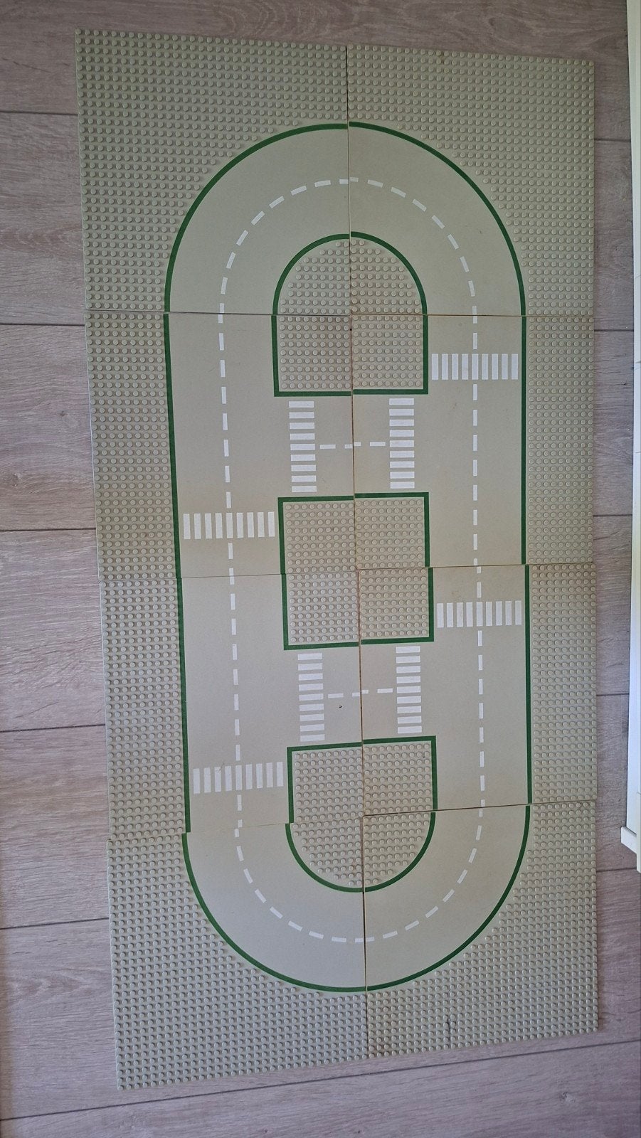 8 lego grondplaten weg, Ophalen of Verzenden, Zo goed als nieuw, Grondplaat, Lego