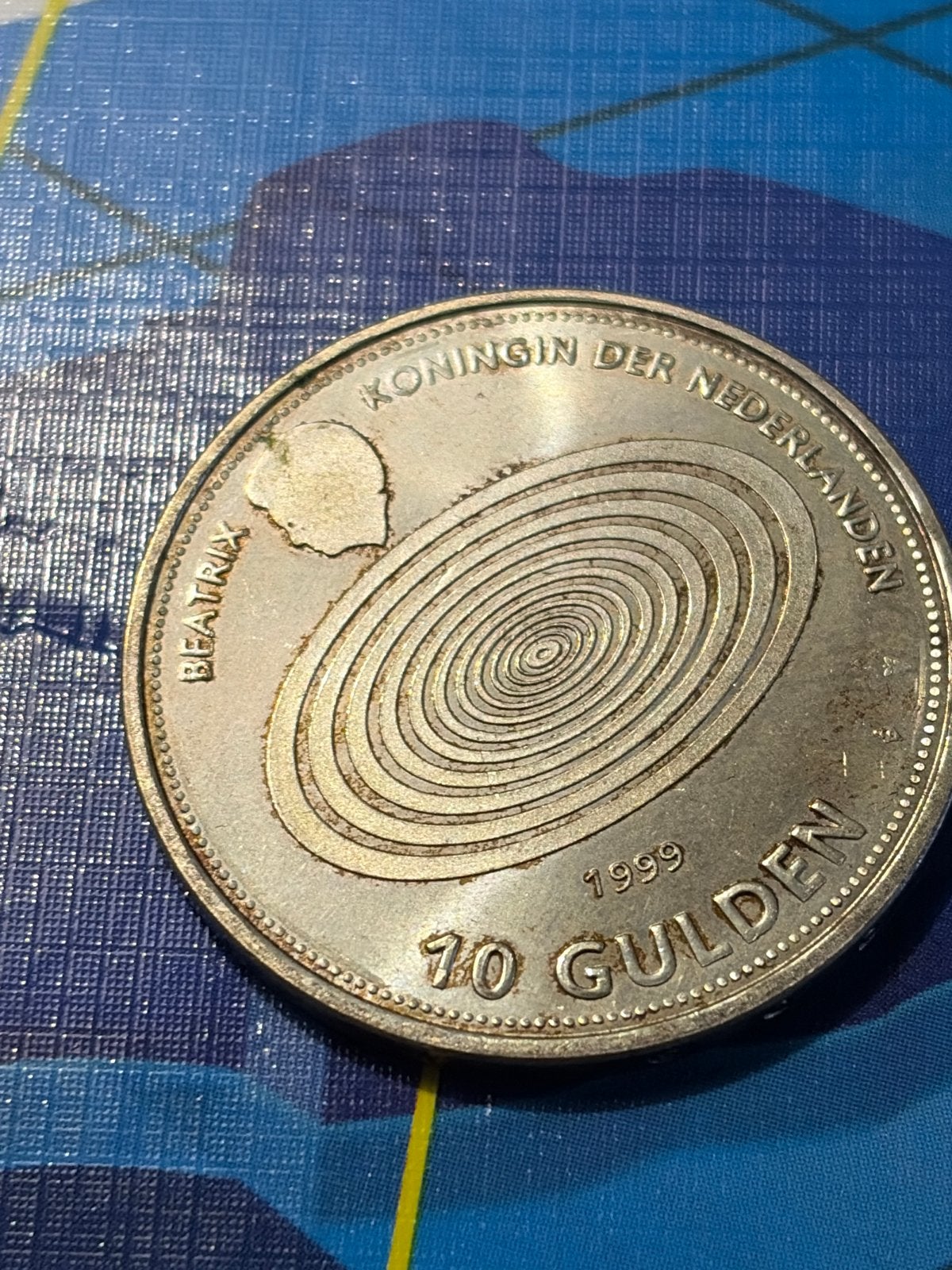 10 Gulden munt Koningin Beatrix 1999, Ophalen of Verzenden, Koningin Beatrix, 10 gulden, Losse munt