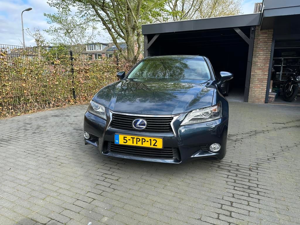 Lexus GS(-H) 300H 2.5 Hybrid E-cvt 2014 Blauw, Auto's, Lexus, Achterwielaandrijving, Blauw, Hybride Elektrisch/Benzine, 102 €/maand