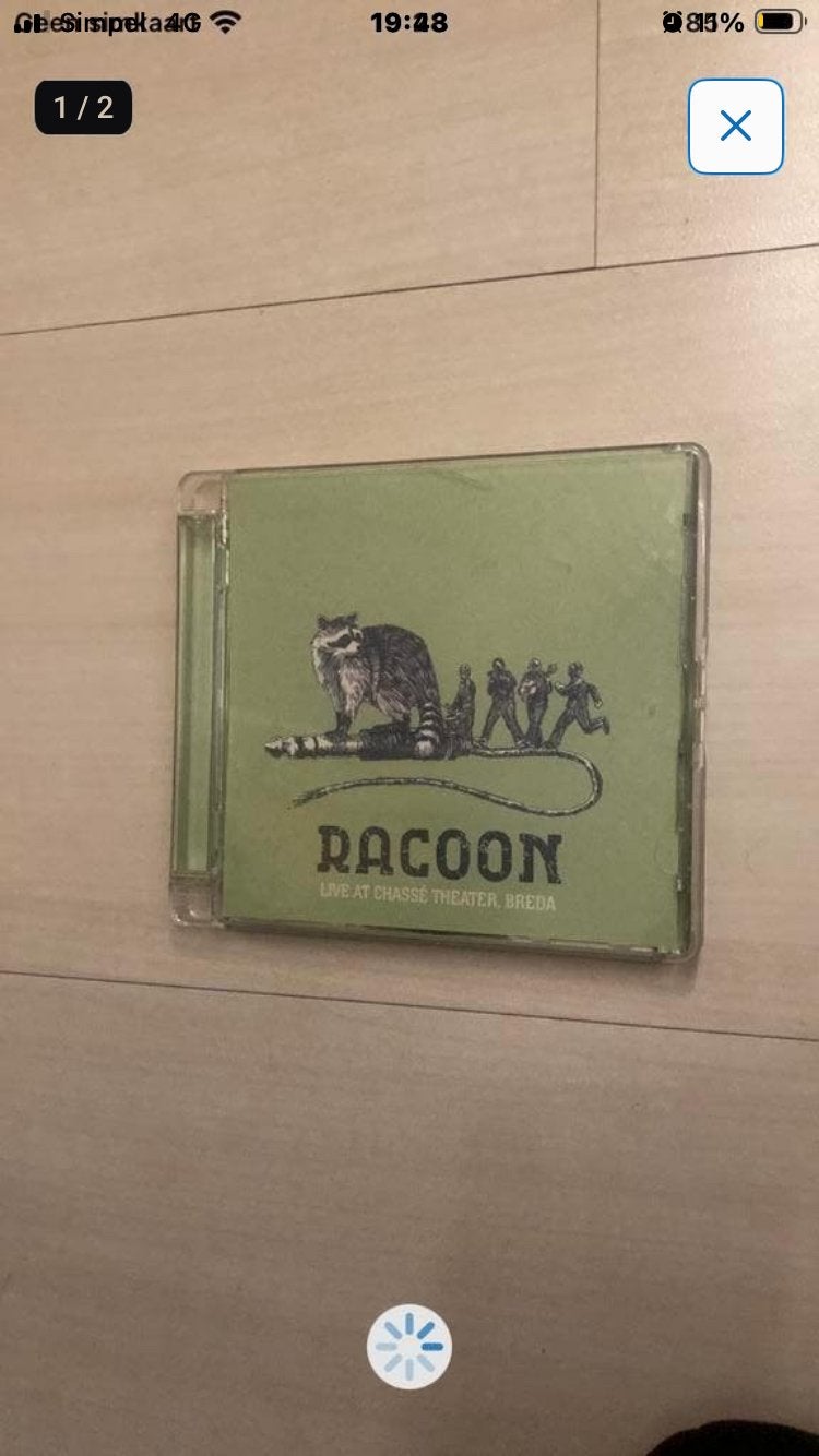 Racoon 2-cd -  lve at Chassé theater Breda GEWELDIG CONCERT, Ophalen of Verzenden, Zo goed als nieuw
