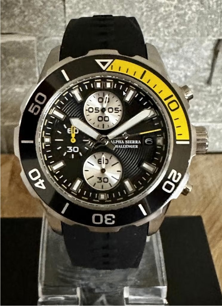 Alpha Sierra Challenger SPORT SBY01 Nieuw t.w.v € 429-,, Zwart, Nieuw, Ophalen of Verzenden, Waterdicht