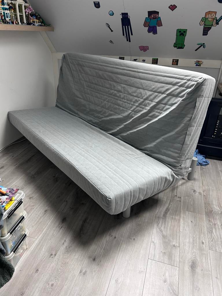 IKEA Nyhamn slaapbank, Ophalen, Tweepersoons, 140 cm, Zo goed als nieuw