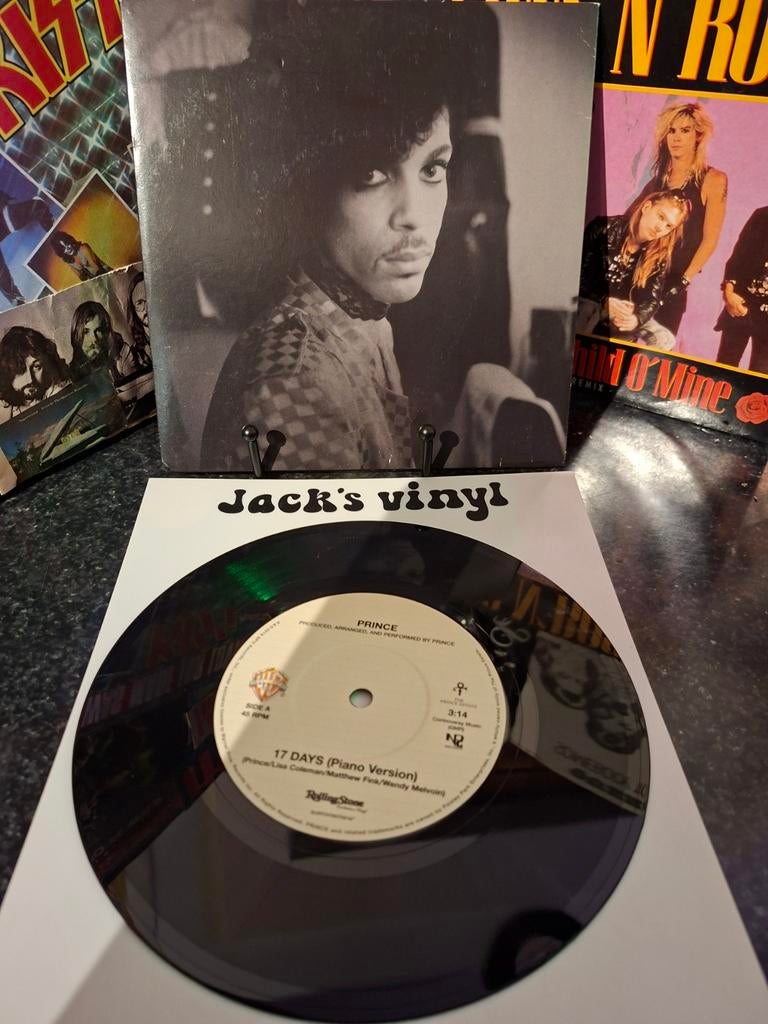 Prince - 17 Days (Piano Version) / 1999 (Single Edit), 7 inch, Ophalen of Verzenden, Pop, Single
