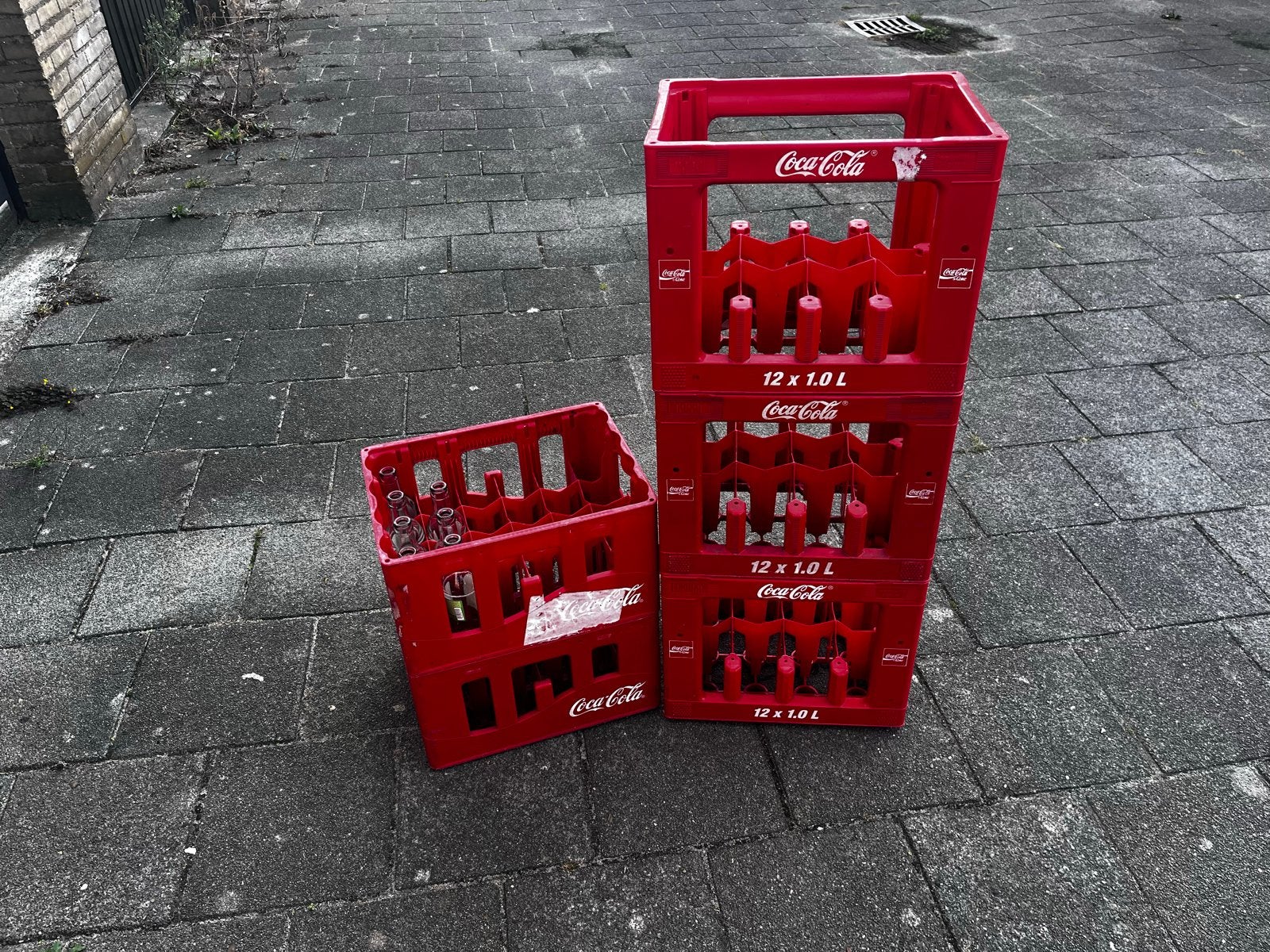 5 lege kratten vsn Coca cola, Ophalen of Verzenden