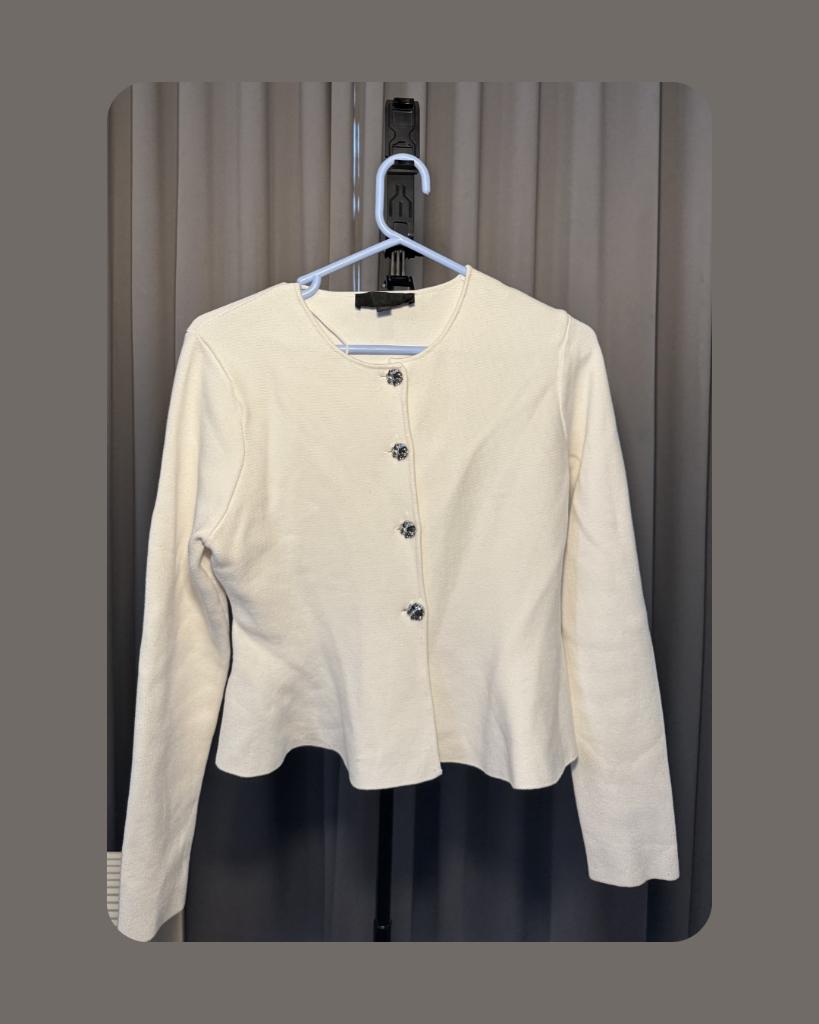 Women’s blazer size L, Kleding | Dames, Jasjes, Kostuums en Pakken, Kostuum of Pak, Ophalen of Verzenden, Zo goed als nieuw, Wit
