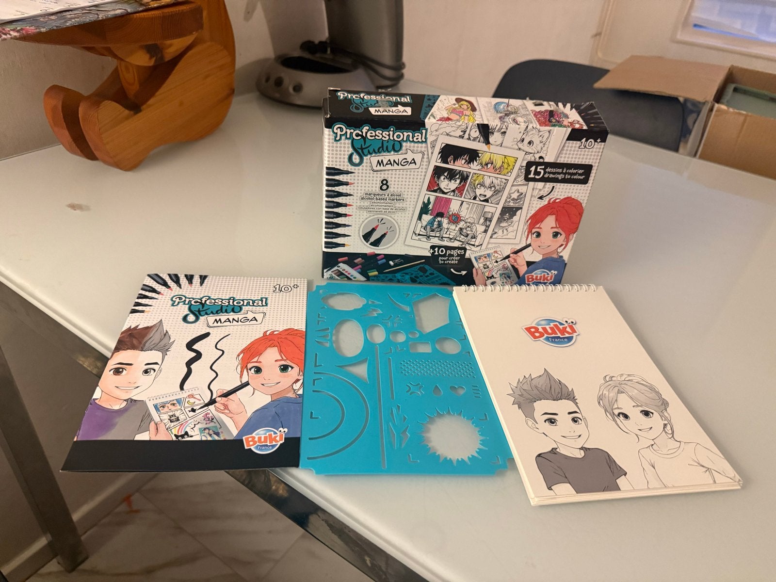 Buki Professional Studio Manga Tekenset, Ophalen of Verzenden, Zo goed als nieuw, Overige typen