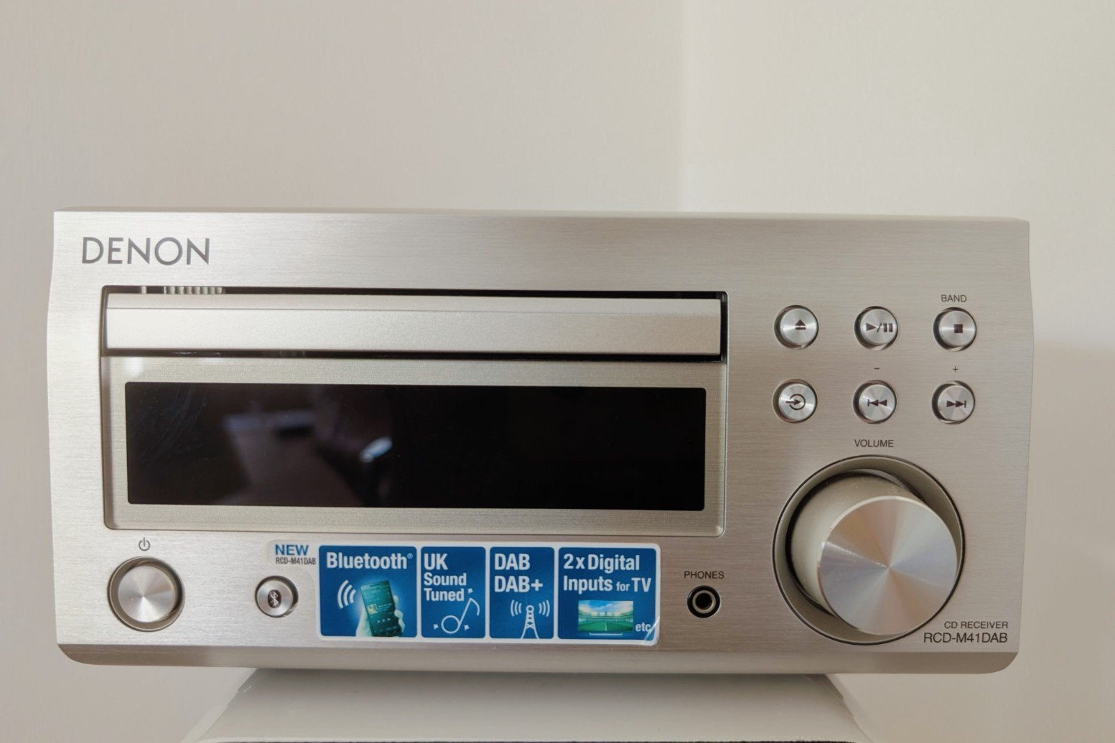 Denon RCD-M41DAB CD-ontvanger met Bluetooth, Ophalen of Verzenden, Zo goed als nieuw, Cd-speler, Denon