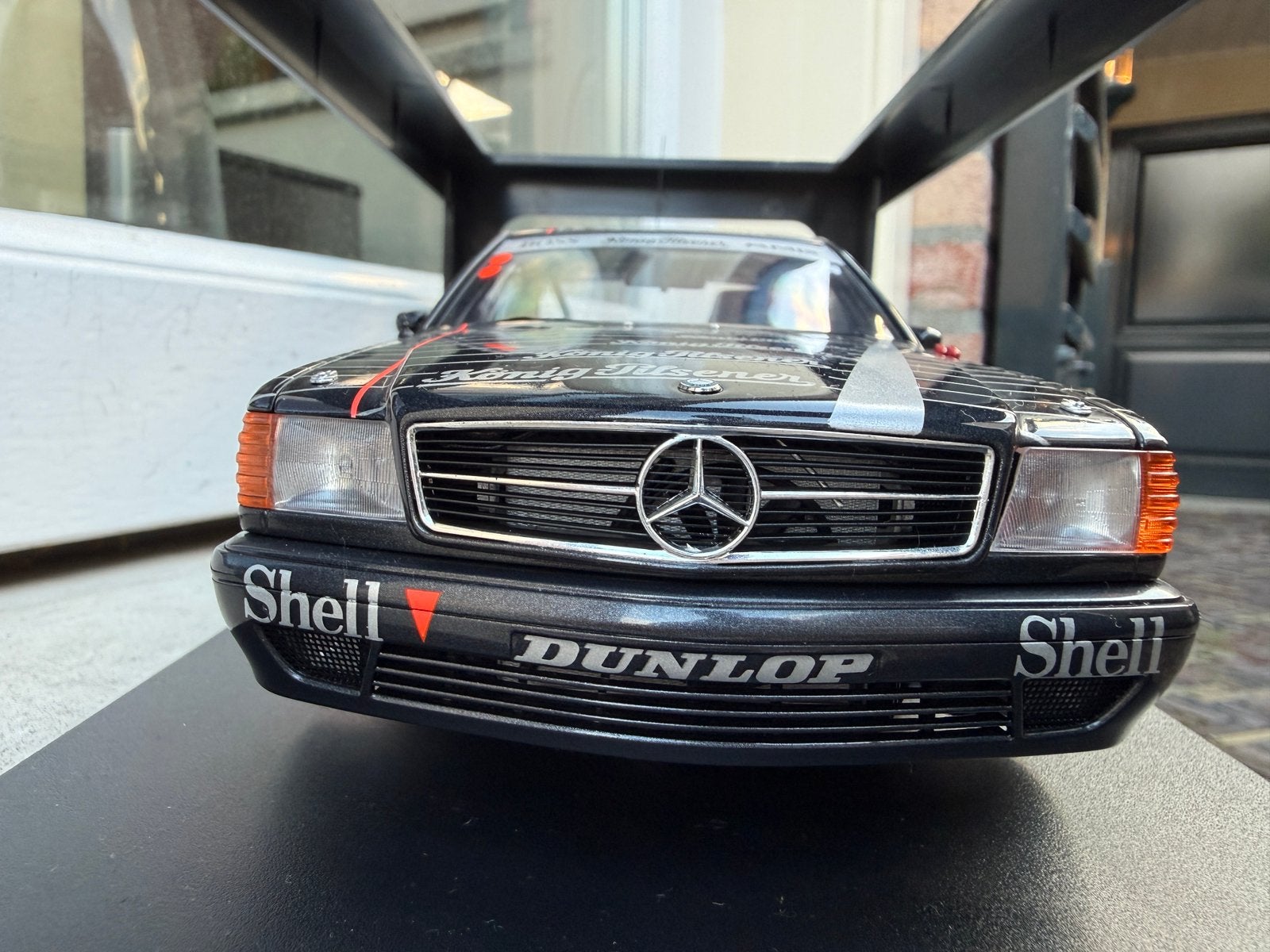 1:18 Mercedes 500 SEC AMG #6 Spa 24 HRS 1989 Autoart 88932, Hobby en Vrije tijd, Auto, Autoart, Ophalen of Verzenden, Zo goed als nieuw