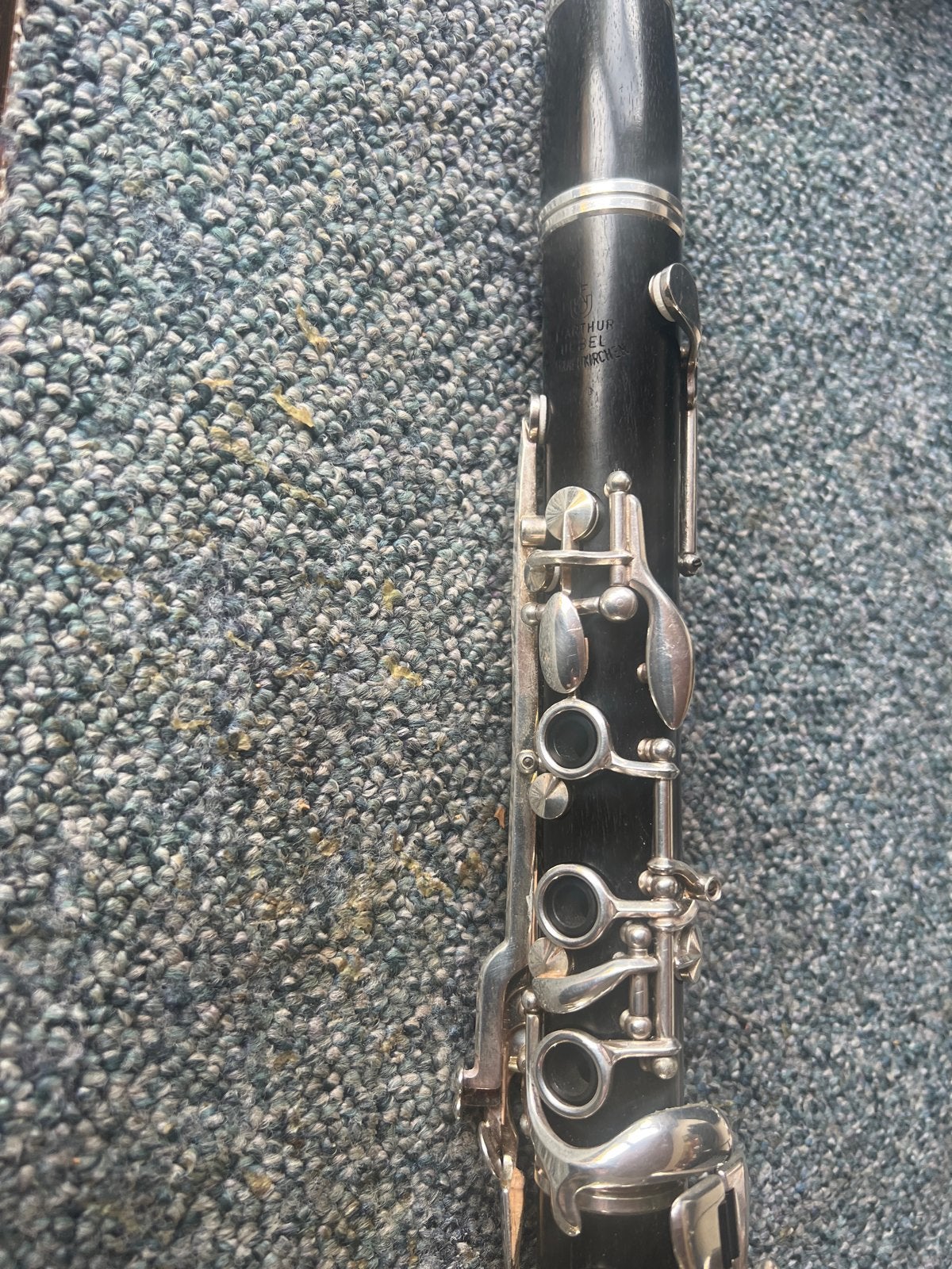F. Arthur Uebel Klarinet 621 - Made in GDR, Muziek en Instrumenten, Gebruikt, Overige typen, Ophalen of Verzenden, Met koffer