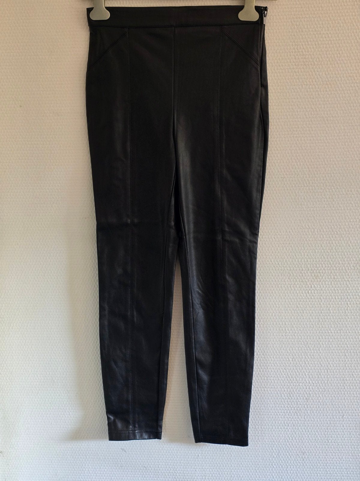 Clockhouse zwarte jegging leg van imitatieleer maat 38, Maat 38/40 (M), Zwart, Ophalen of Verzenden, Clockhouse