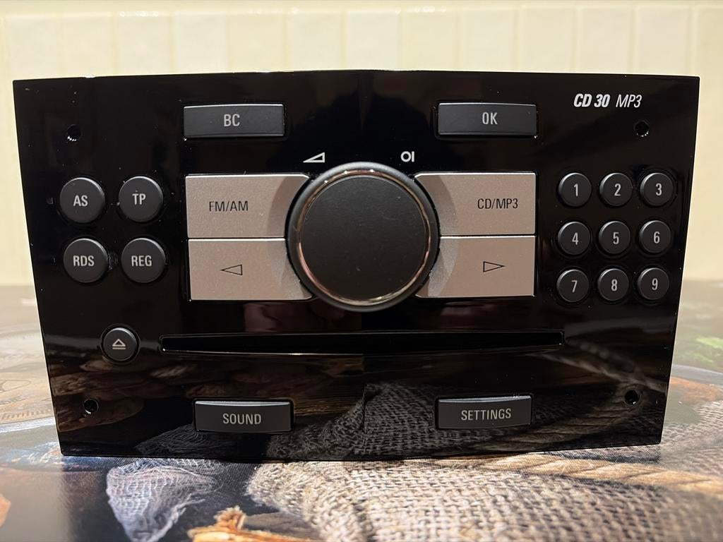 Opel CD 30 MP3 originele autoradio, Auto diversen, Autoradio's, Ophalen of Verzenden, Gebruikt