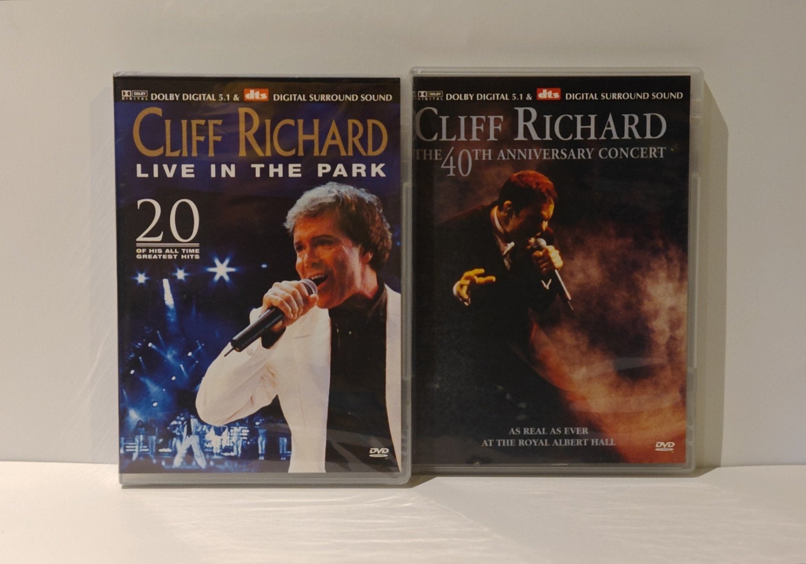 Cliff Richard DVD‑Set Live in the Park Nieuw Geseald 40th An, Alle leeftijden, Ophalen of Verzenden, Nieuw in verpakking