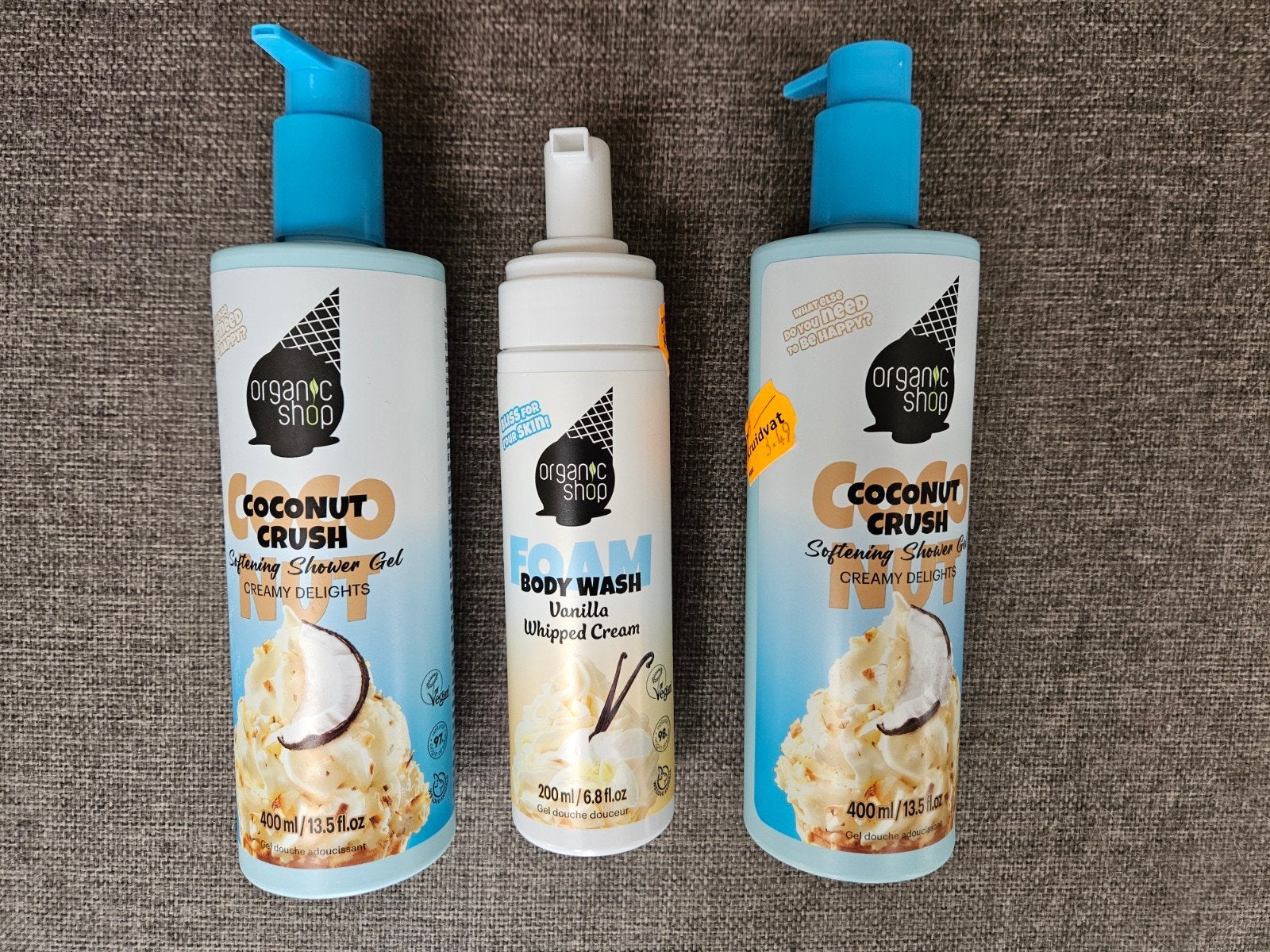 Organic Shop Coconut Crush Douchegel & Vanilla Body Wash, Ophalen of Verzenden, Nieuw, Bad & Douche