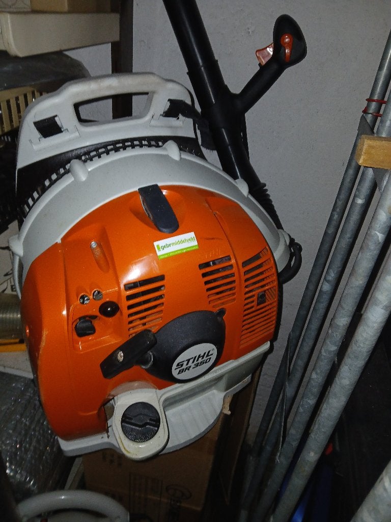 STIHL RUG BLADBLAZER B.R. 350, Ophalen of Verzenden, Gebruikt, Elektrisch