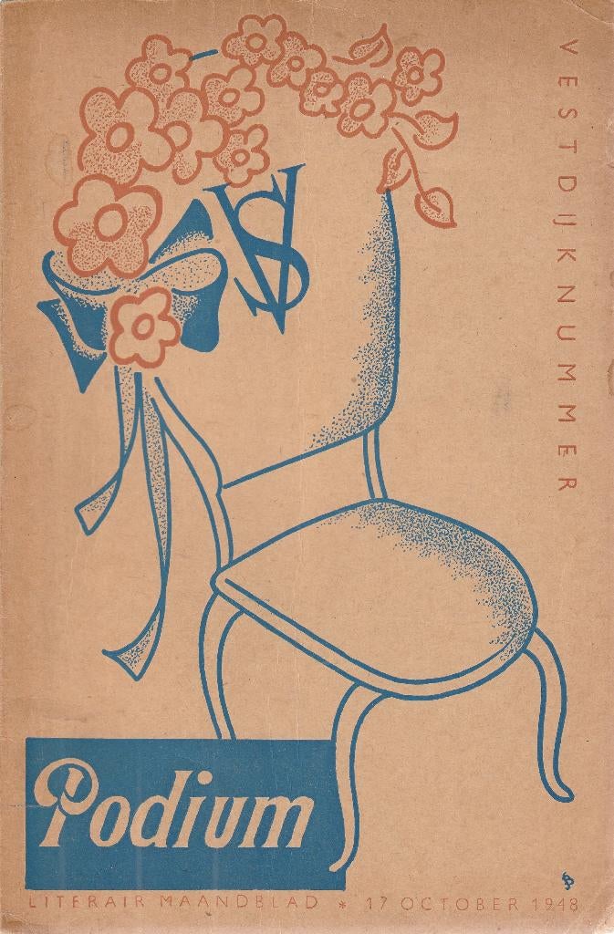 Podium. Vestdijk-nummer, Boeken, Biografieën, Gelezen, Overige, Ophalen of Verzenden