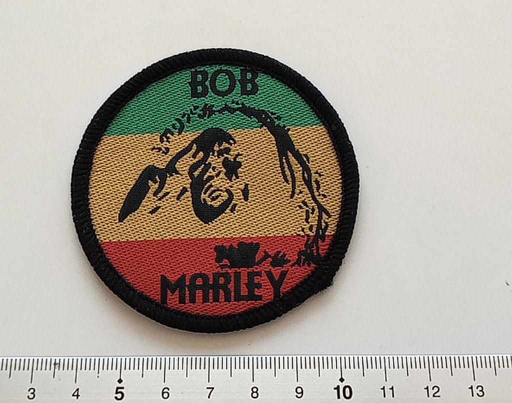 BOB MARLEY LEUKE ZELDZAME 80'S 7CM VINTAGE PATCH M136, Verzenden, Nieuw, Kleding