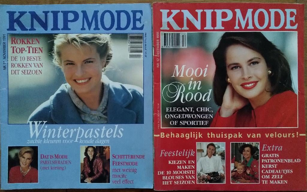 magazine knipmode kleding maken ontwerpen naaien, Ophalen of Verzenden, Zo goed als nieuw, Vrouw, Knipmode
