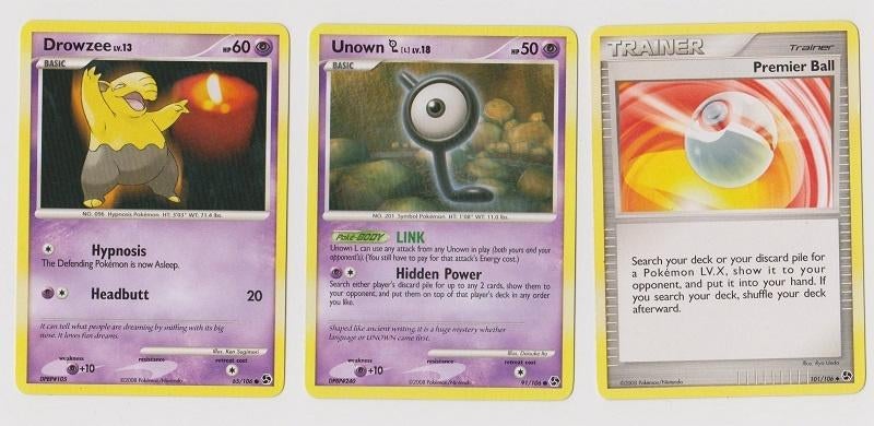 (036) POKeMON krtn serie Diamond & Pearl Great Encounters, Verzenden, Zo goed als nieuw, Meerdere kaarten