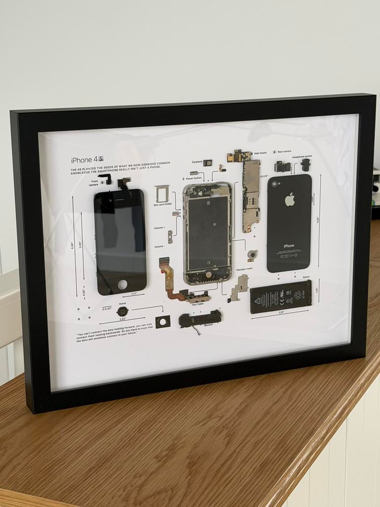 Apple iPhone 4S, Ophalen of Verzenden, Zo goed als nieuw, Zwart, IPhone 4S