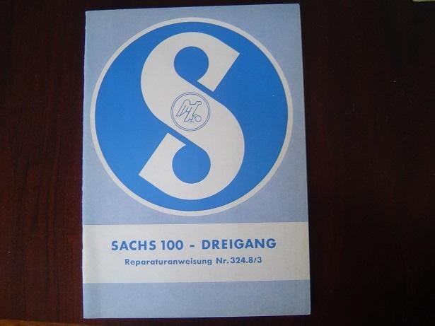 Sachs 100 Dreigang reparatur anleitung 100/3A, Motoren, Ophalen of Verzenden, Overige merken