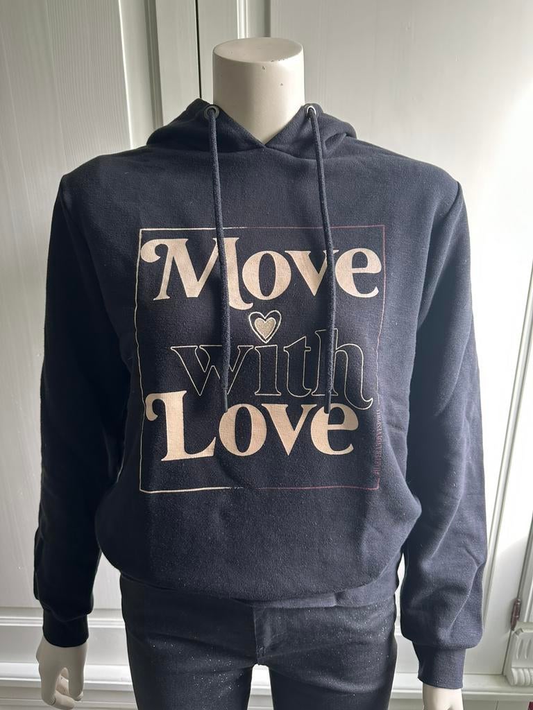 Zwarte hoodie Harper & Yve maat S, Ophalen of Verzenden, Zo goed als nieuw, Maat 36 (S), Zwart