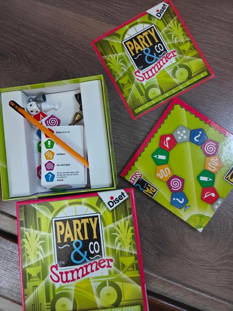Party & co summer edition, Ophalen of Verzenden, Zo goed als nieuw, Drie of vier spelers, Diset