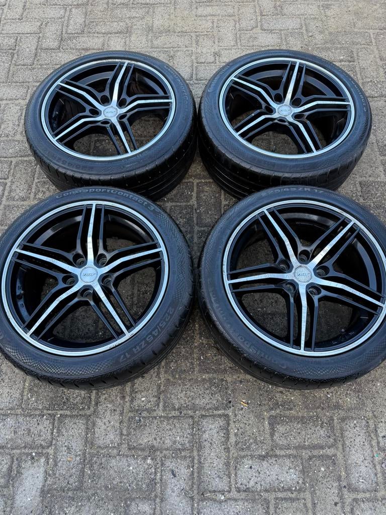 17 inch tsw velgen multisteek 5 x112 et 42 vw audi, Velg(en), 17 inch, Ophalen of Verzenden, Zomerbanden