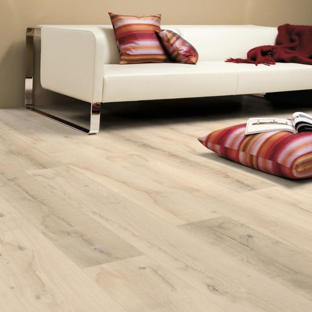 Laminaat Eiche Oak Native Maple plank 8mm €11,95p/m2 inc.btw, 75 m² of meer, Beige, Ophalen of Verzenden, Zo goed als nieuw