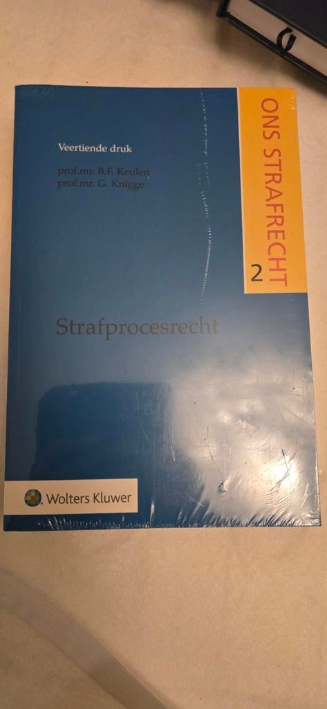B.F. Keulen - Strafprocesrecht 14de druk, Boeken, Wetenschap, Zo goed als nieuw, Sociale wetenschap, Ophalen of Verzenden