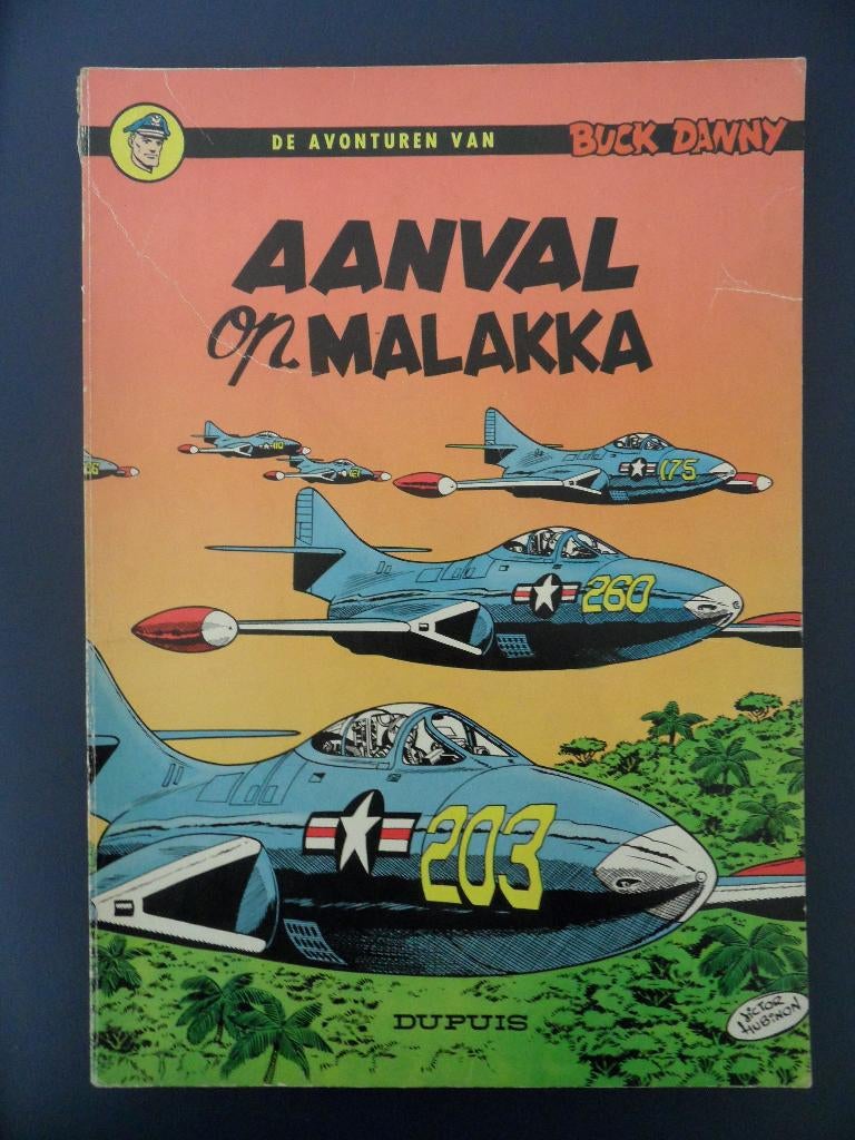 De avonturen van Buck Danny. Nr 18 Aanval op Malakka., Eén stripboek, Ophalen of Verzenden, Gelezen