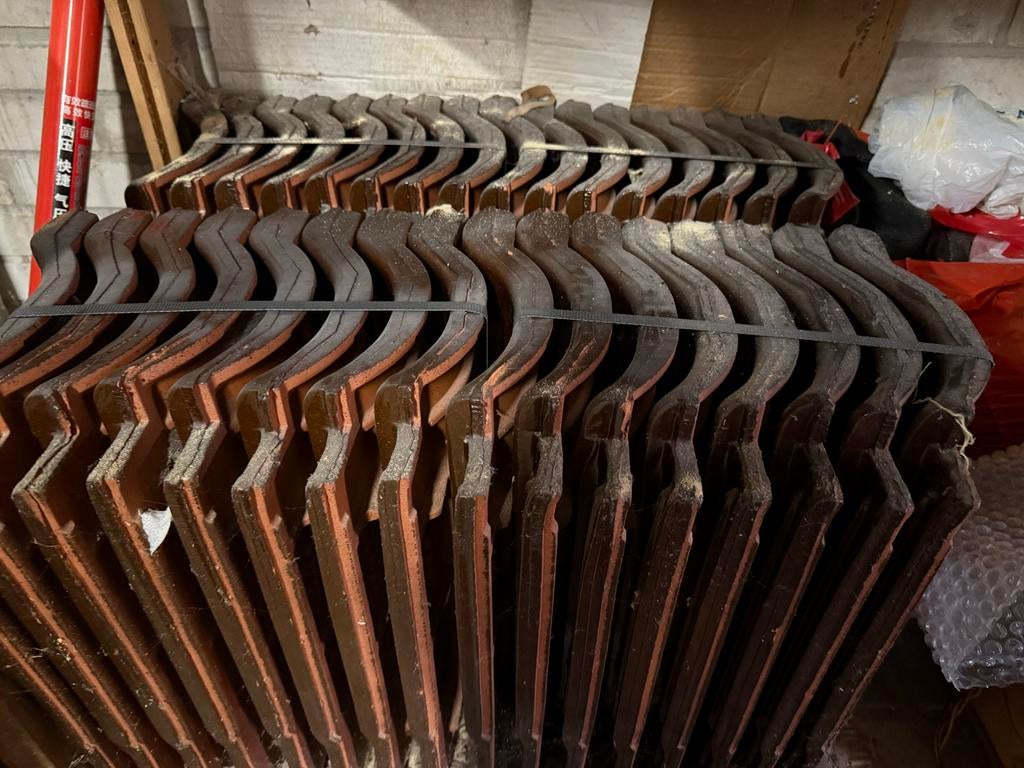 Nieuwe geglazuurde dakpannen, Doe-het-zelf en Verbouw, Dakpannen en Dakbedekking, Steen of Klei, Nieuw, Ophalen of Verzenden, Minder dan 5 m²