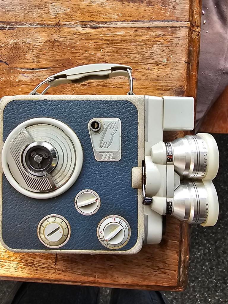 Vintage Eumig 8mm Filmcamera - Prachtstuk!, Ophalen of Verzenden, 8mm, Camera